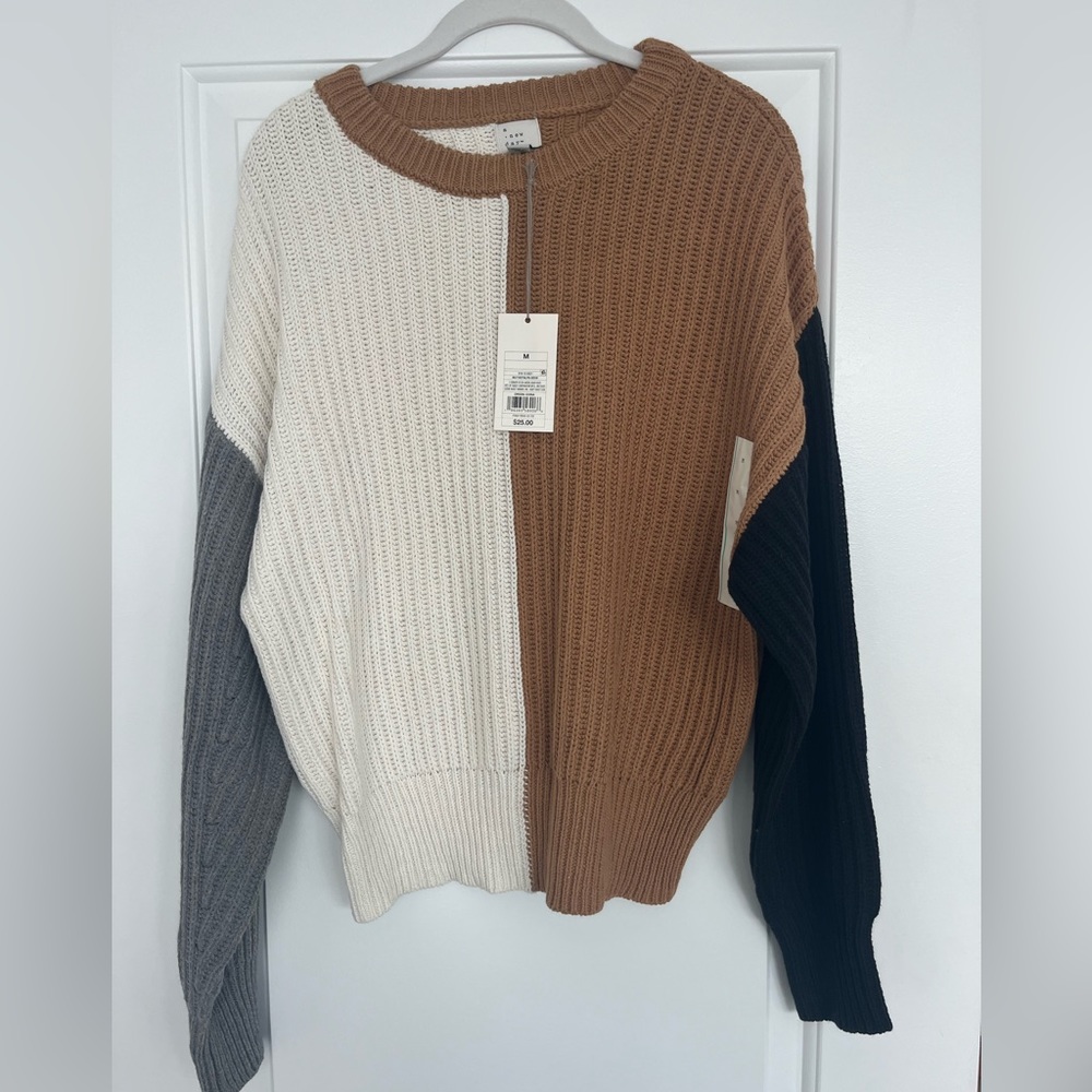 Target's New Day Collection Block Sweater